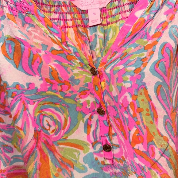 Lilly Pulitzer Colorful Blouse - Picture 1 of 8